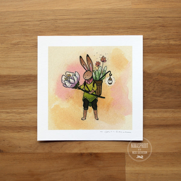 Rabbit Flower Guardian