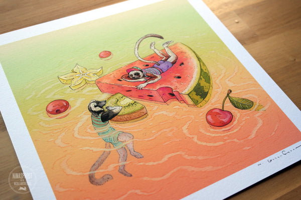 Fruit Punch Float