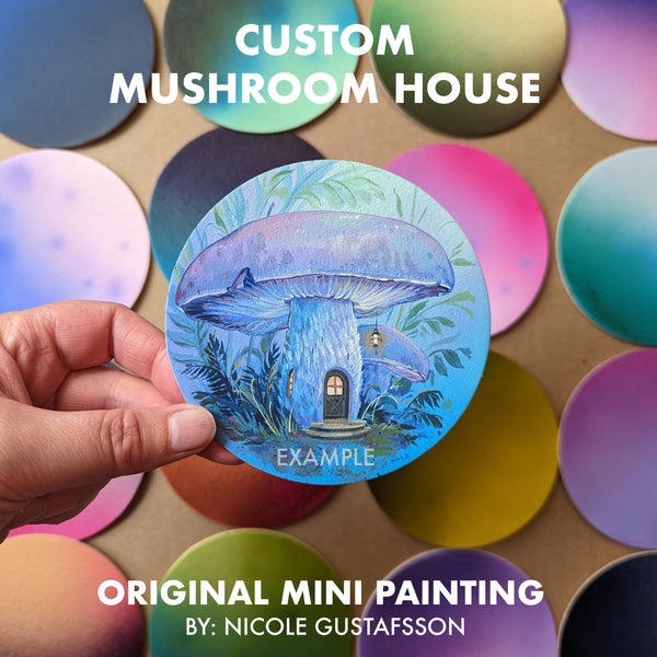 Custom Mushroom House Payment