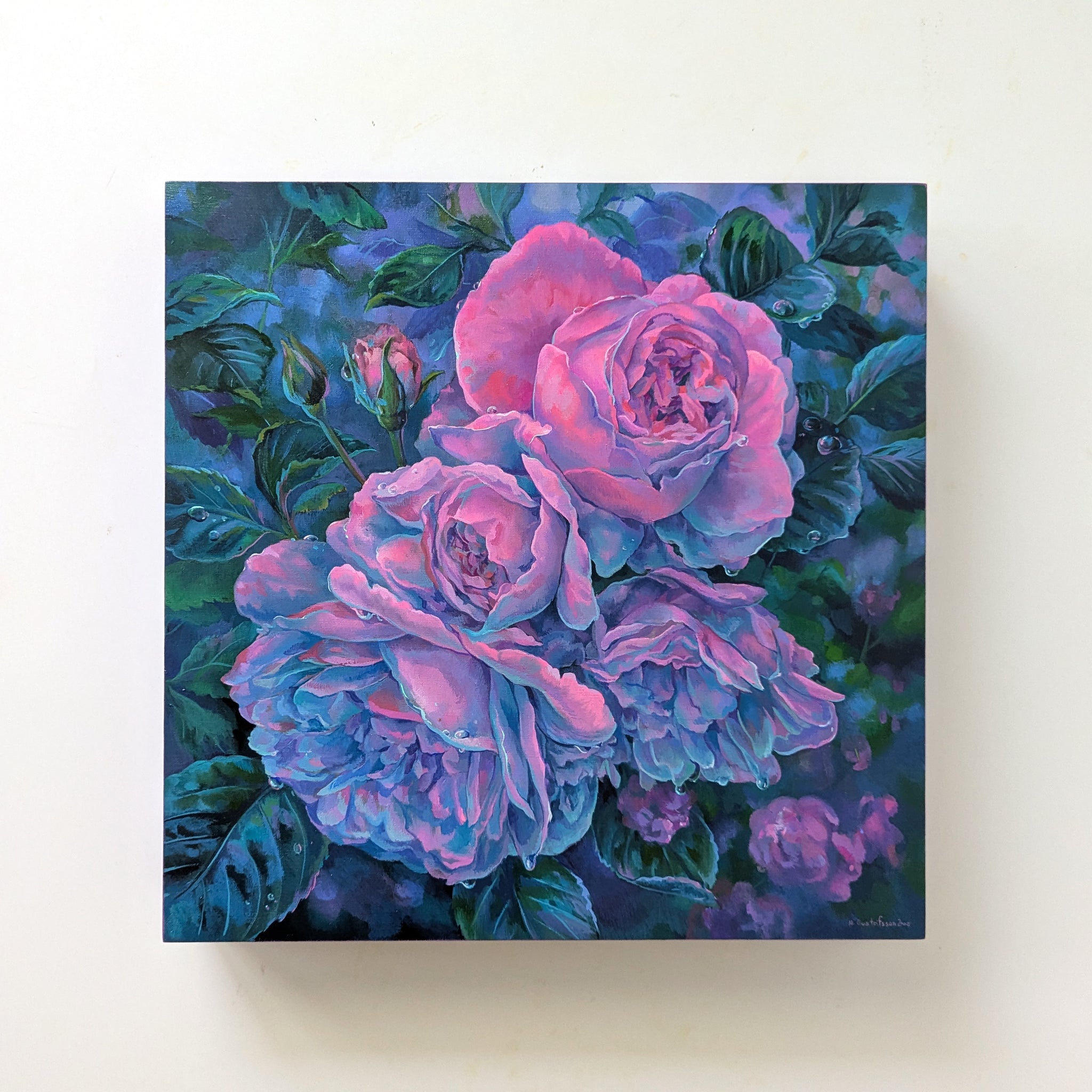 rose pink様絵画 Twilight Haze – Nimasprout - Art by Nicole Gustafsson