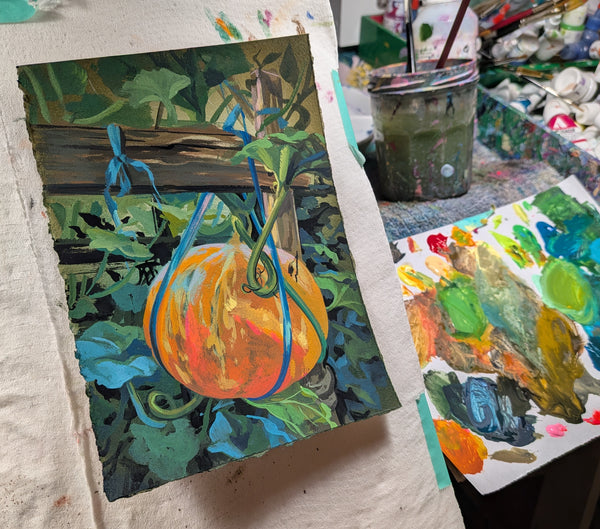 Caterpillar and Pumpkin