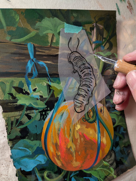 Caterpillar and Pumpkin