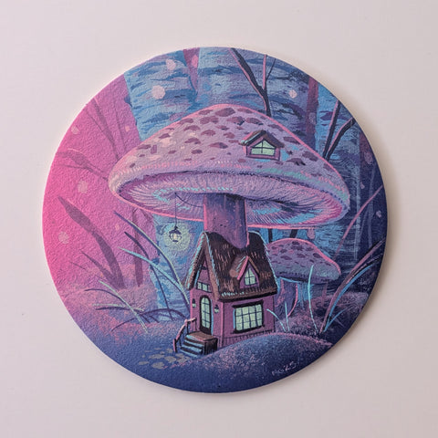 Winter Mushroom house