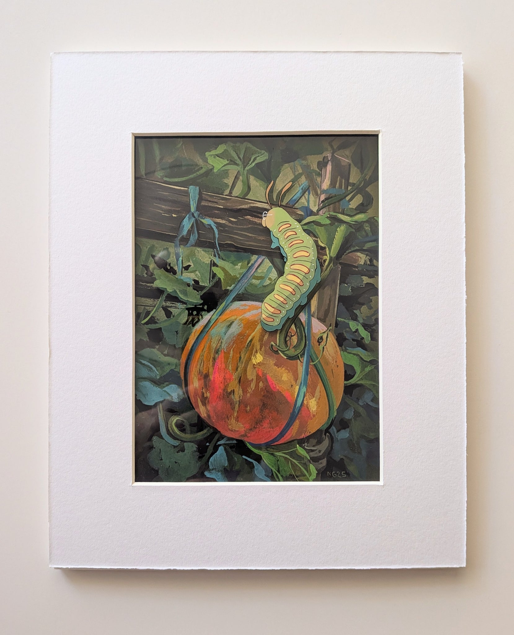 Caterpillar and Pumpkin