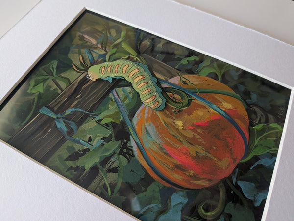 Caterpillar and Pumpkin