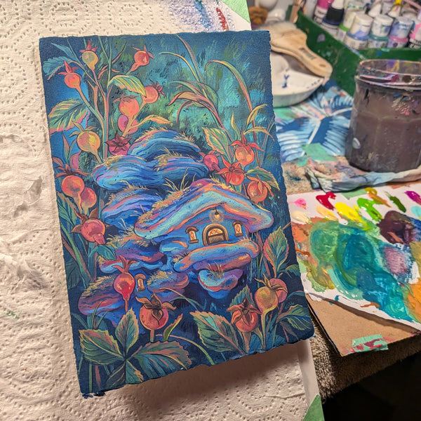 Rose Hip Mushroom Cottage