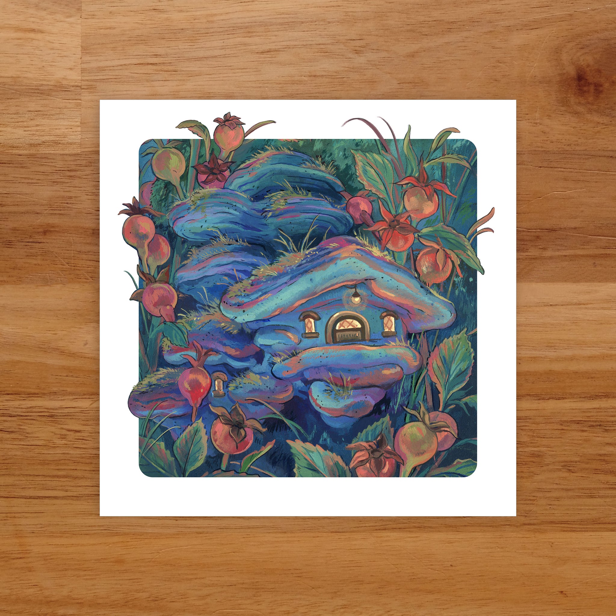 Rose Hip Mushroom Cottage