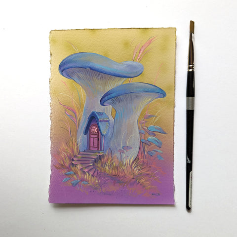 Blue Oyster Mushroom House
