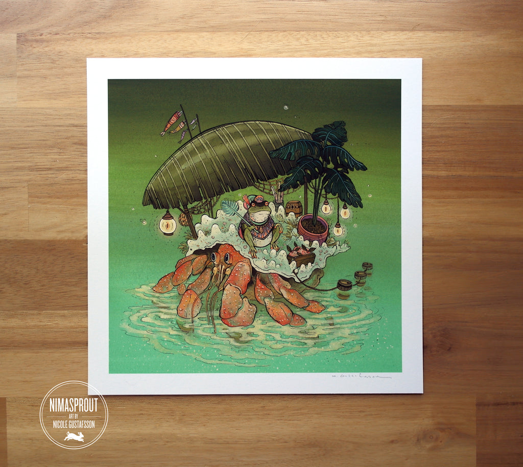 Merchant Frog Frog Merchant – Nimasprout - Art by Nicole Gustafsson