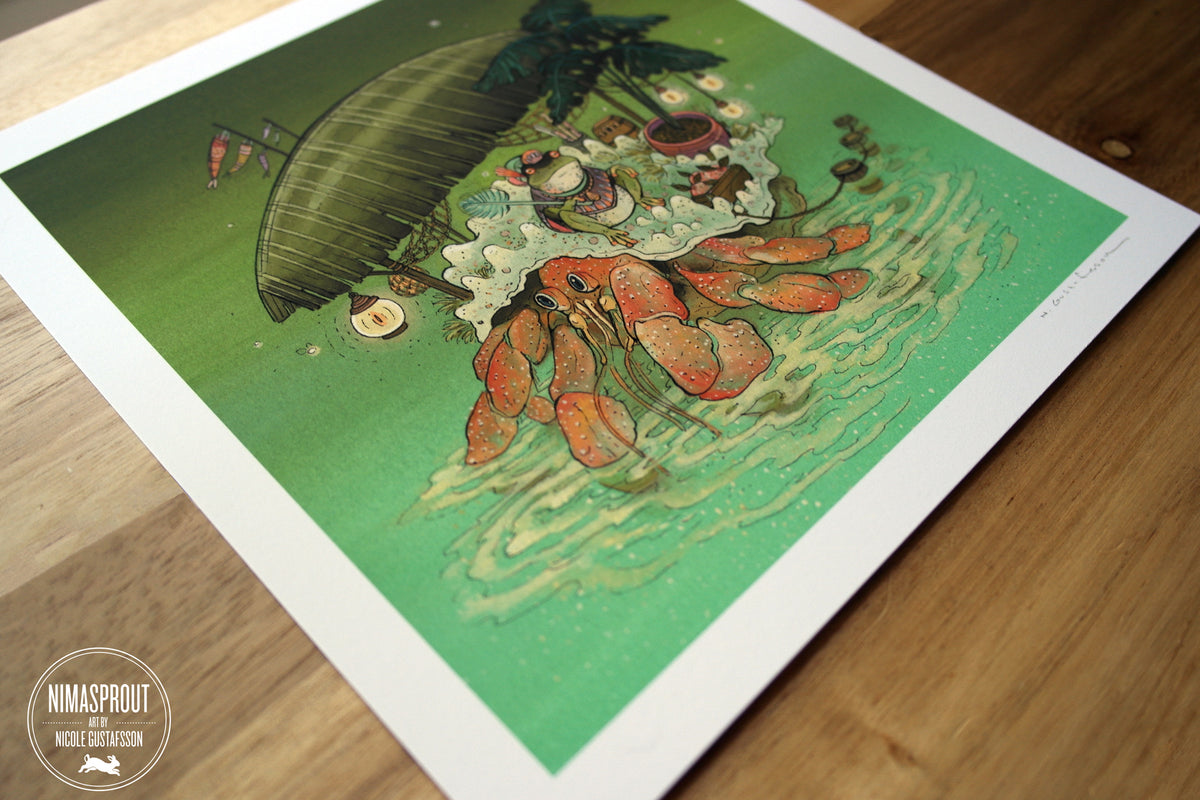 Merchant Frog Frog Merchant – Nimasprout - Art by Nicole Gustafsson